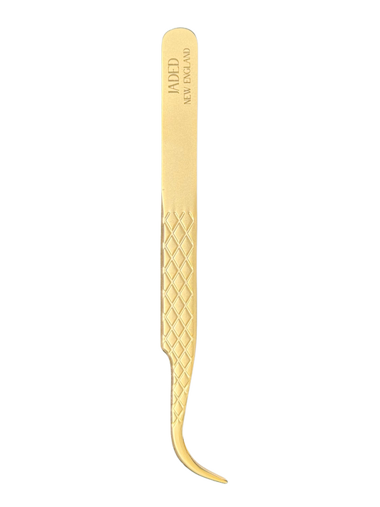 Curve de Luxe - Fiber Tip Curved Tweezer